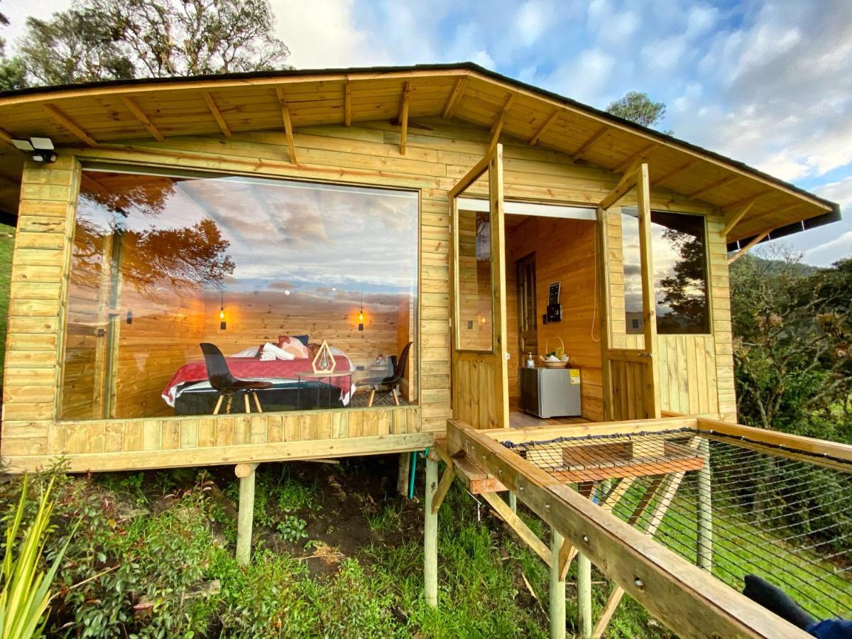 Neusa Hills Glamping Hotel Tausa Exterior photo